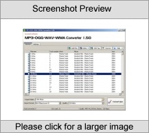 MP3-OGG-WAV-WMA Converter Screenshot